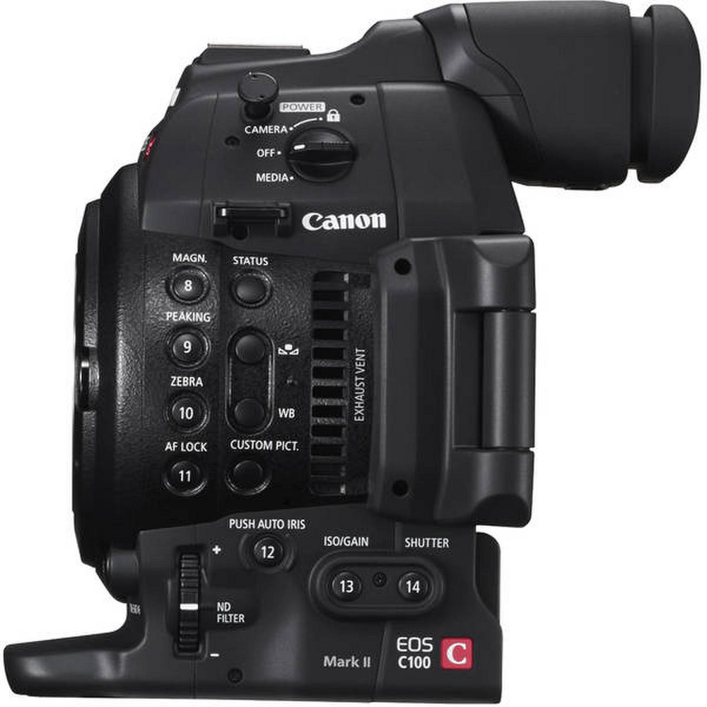 canon c100 kaina