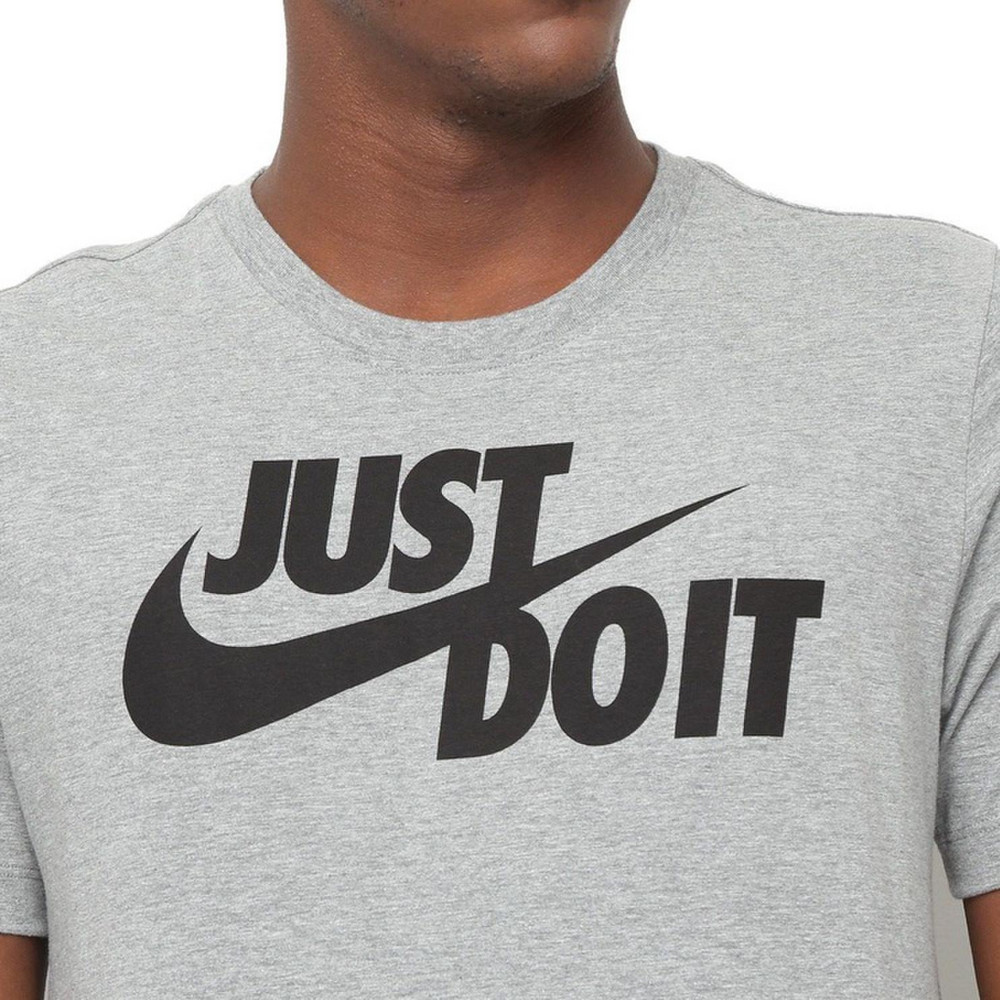 nike just do it shirt grey