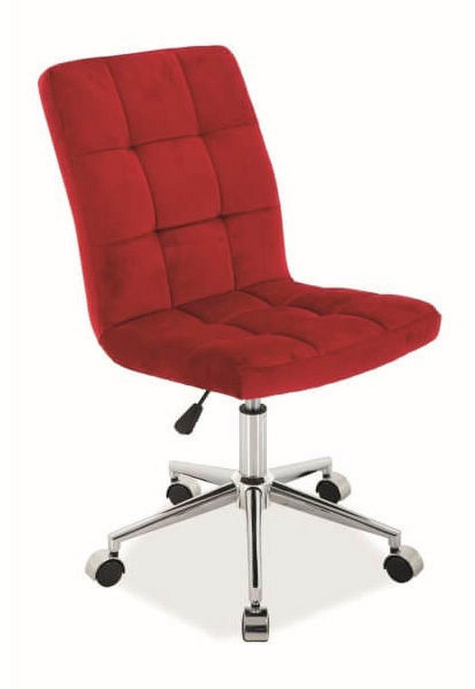 burgundy office chair