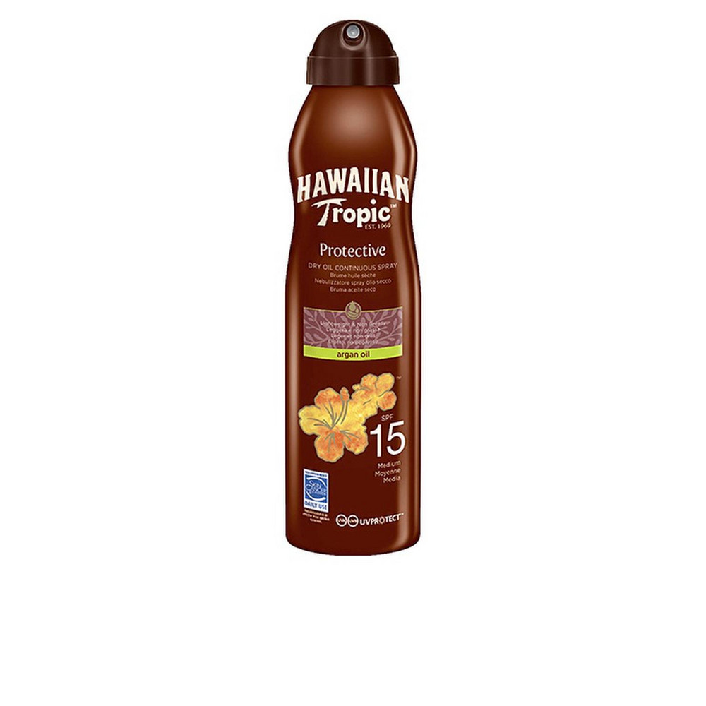 hawaiian tropic dry oil spf 15