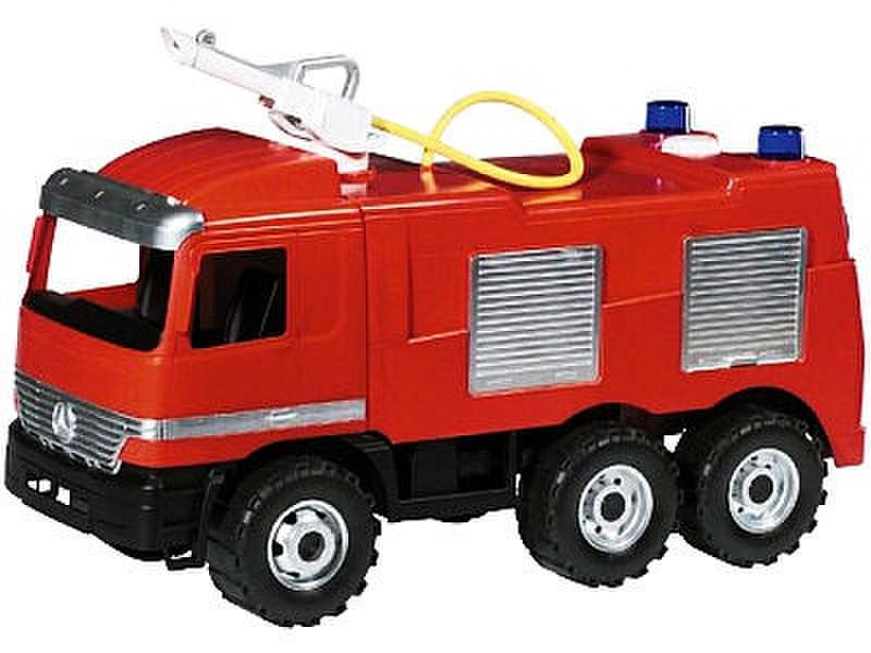 Cararama 1/80 – Mercedes Benz Actros Pompier Rouge, Miniature Diecast, Occasion