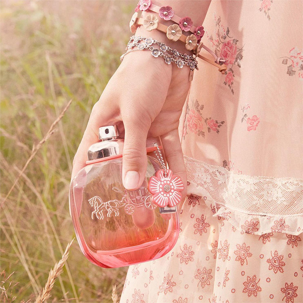 floral blush coach