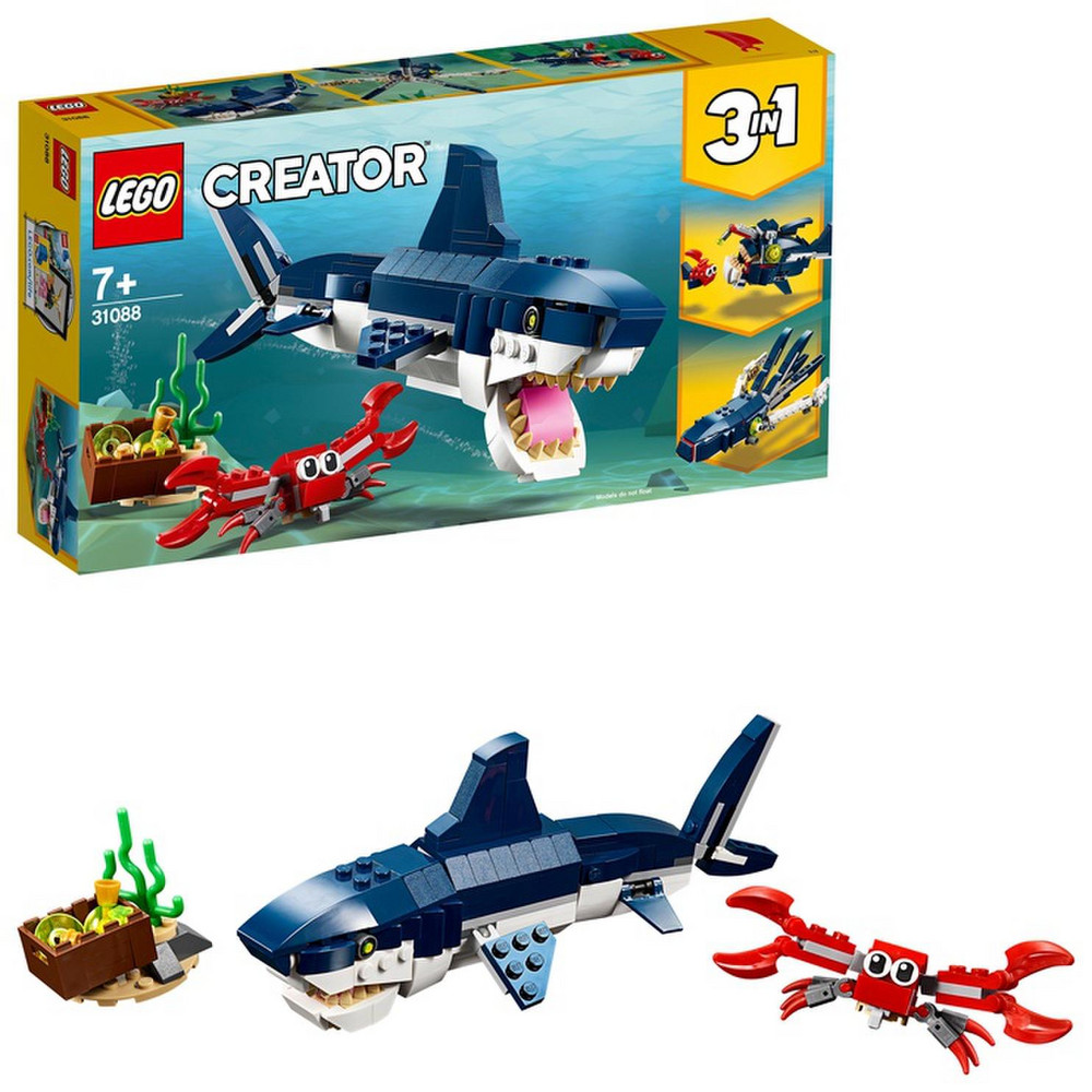 lego shark 3 in 1