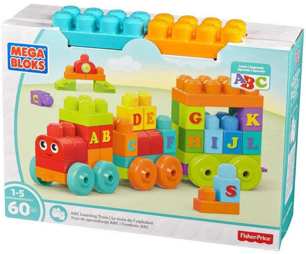 mega bloks abc learning train