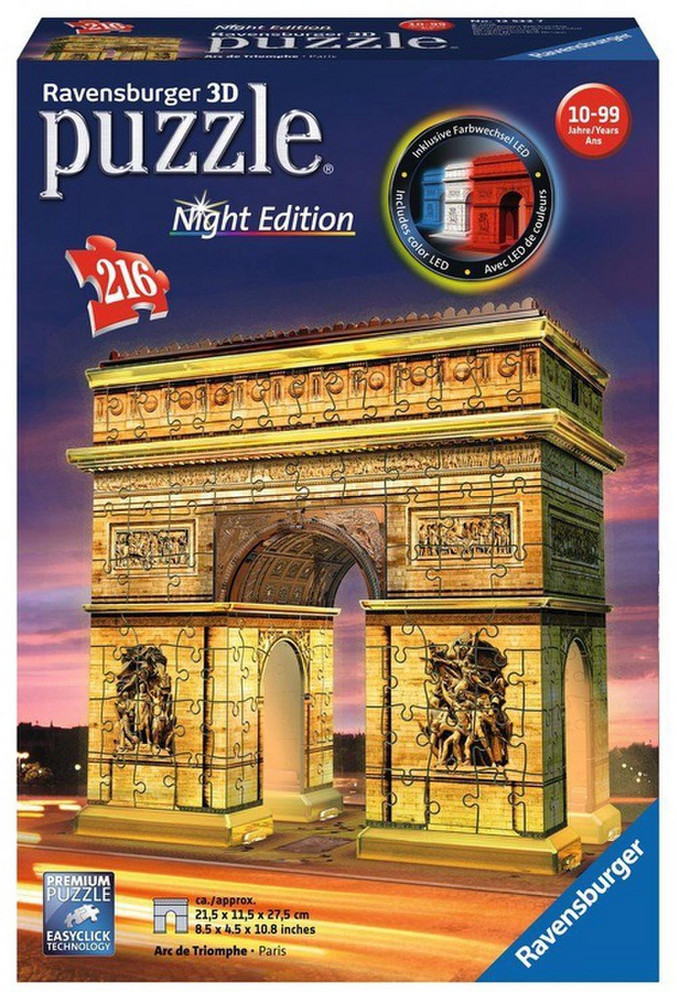 Ravensburger 3D Puzzle Arc De Triomphe 