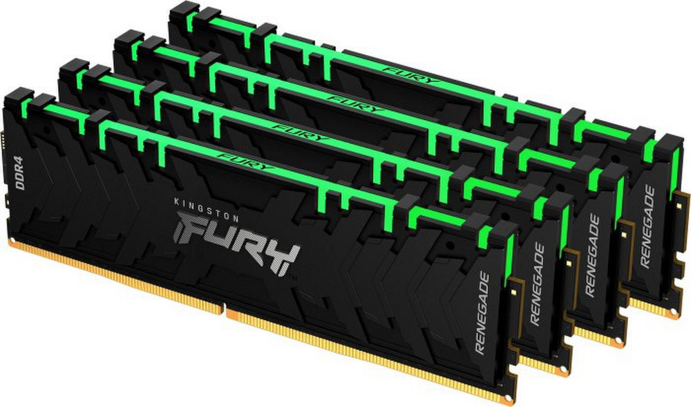 Kingston FURY Renegade RGB, DDR4, 64 GB, 3600 MHz | Kainos.lt