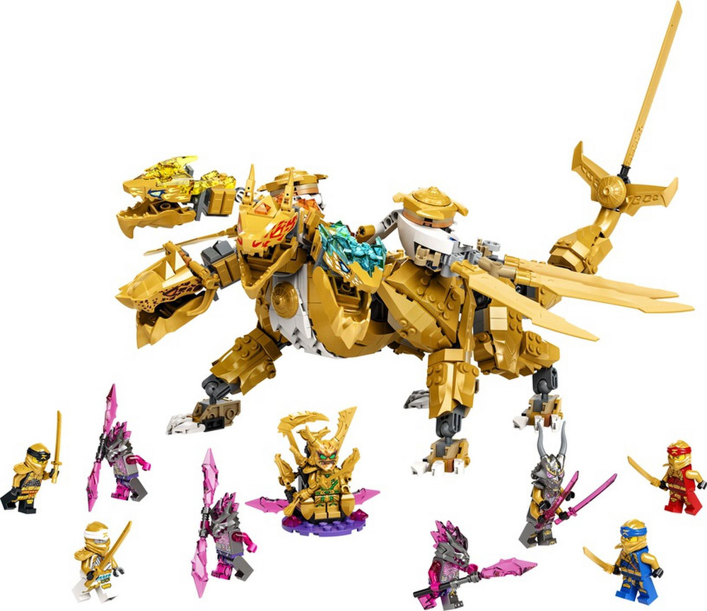 Nuo 390.59 €] LEGO Ninjago Lloyd auksinis ultra drakonas 71774