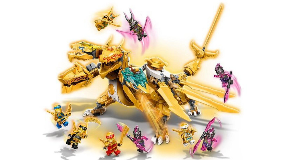 Nuo 390.59 €] LEGO Ninjago Lloyd auksinis ultra drakonas 71774