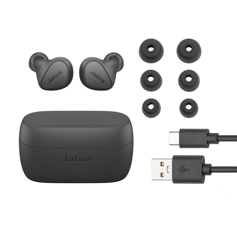 Jabra Elite 3 Dark Grey (Pilkos) kaina 