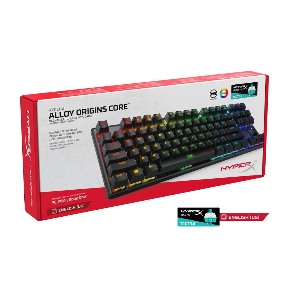 その他 HyperX Alloy Origins Core HyperX Alloy Origins Core - Mechanical Gaming Keyboard