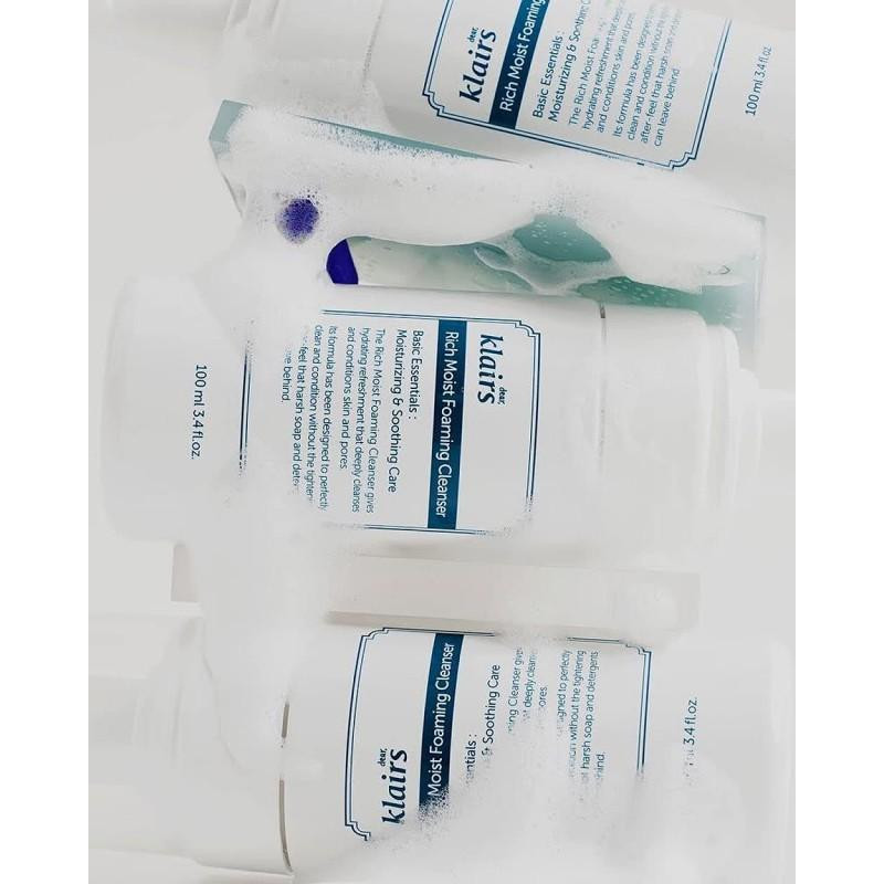 [Nuo 17.99 €] Klairs Rich Moist Foaming Cleanser face wash foam 100ml