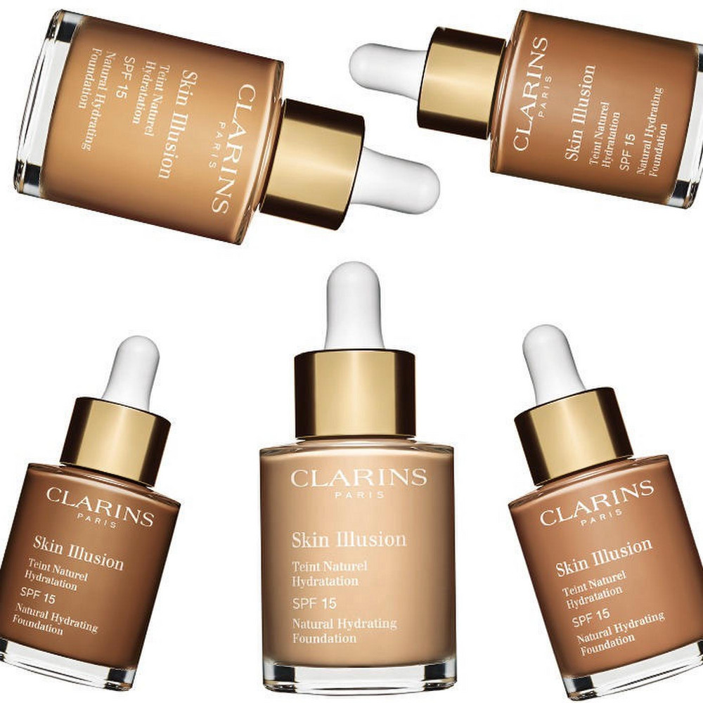 clarins skin illusion foundation spf 15