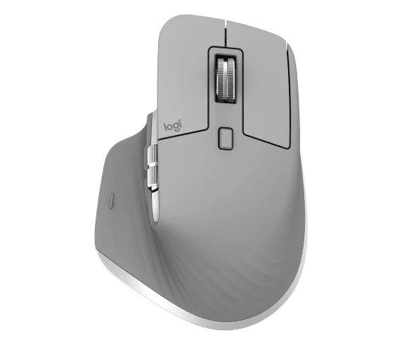 Nuo 85 €] LOGITECH MX MASTER 3S Pale Grey (Balta) | Kainos.lt