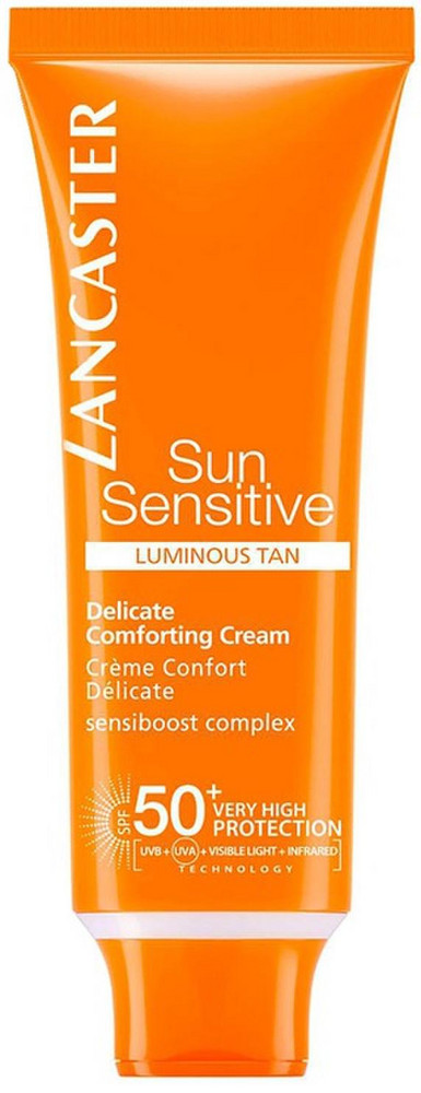 lancaster sun sensitive delicate comforting cream spf50