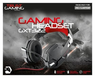 Trust GXT 322 Black (Juodos) kaina nuo 