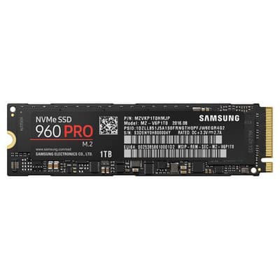 Nuo 544.88 €] Samsung SSD 960 PRO NVMe M.2 1TB, 3500/2100MB/s, V-nand |  Kainos.lt