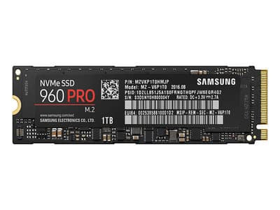 Nuo 544.88 €] Samsung SSD 960 PRO NVMe M.2 1TB, 3500/2100MB/s, V-nand |  Kainos.lt