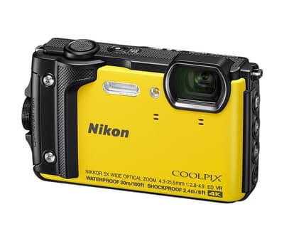 Nuo €] Nikon Coolpix W300 Yellow (Geltonas) | Kainos.lt