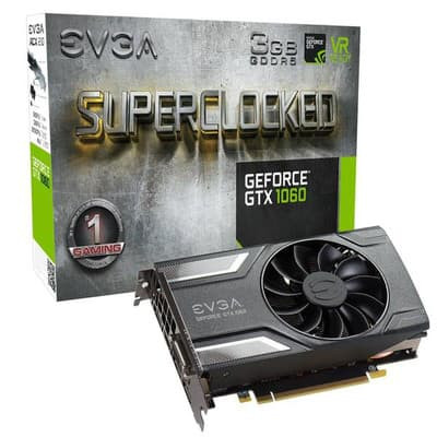 Nuo €] EVGA GeForce® GTX 1060 SC GAMING, 3GB GDDR5 (192 Bit), HDMI, DVI,  3xDP | Kainos.lt