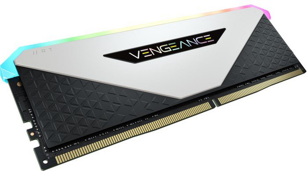 Nuo €] Corsair Vengeance RGB RT Weiß 64GB Kit (2x32GB) DDR4-3200 