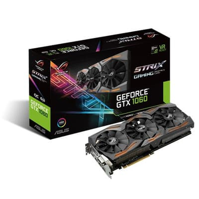 ASUS GeForce® GTX 1060 6GB ROG STRIX OC edition DVI-D, HDMI 2.0