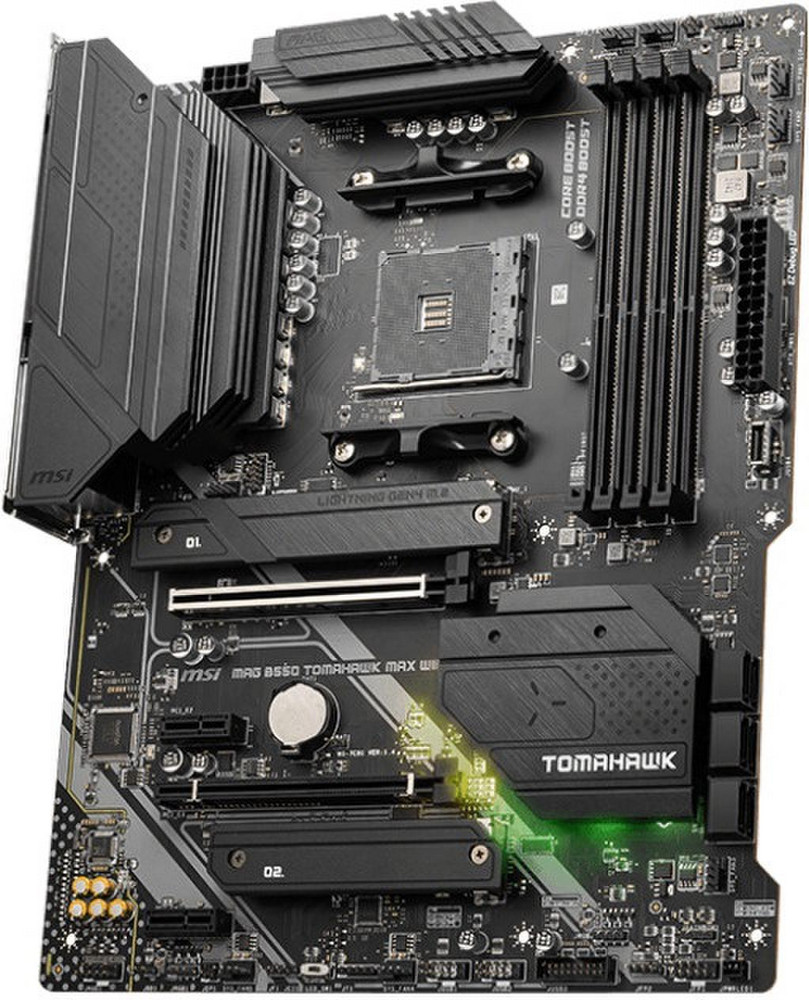 MSI MAG B550 TOMAHAWK MAX WIFI kaina nuo 175.9 € | Kainos.lt