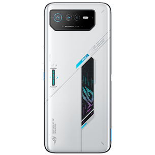 ASUS ROG Phone 6 512GB ホワイト Nuo €] Asus ROG Phone 6 512GB (16GB RAM) Storm White (Baltas