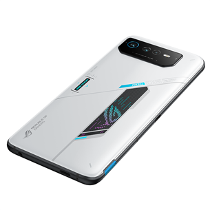 ASUS ROG Phone 6 512GB ホワイト Nuo €] Asus ROG Phone 6 512GB (16GB RAM) Storm White (Baltas