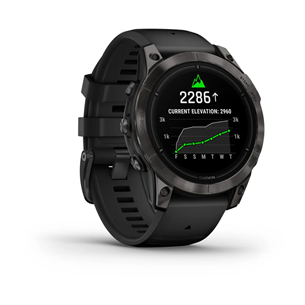 Nuo 529.5 €] Garmin Epix Pro (Gen 2) 47 Slate Gray Black | Kainos.lt