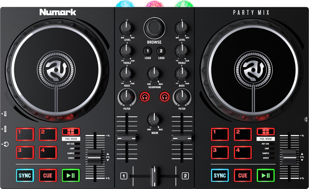 Nuo €] Numark Party Mix II DJ Controller (4870076) | Kainos.lt