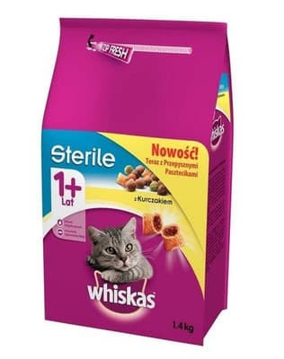 whiskas sterile