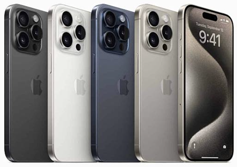 Nuo 618 €] Apple iPhone 15 Pro 256GB Black Titanium (Juodas
