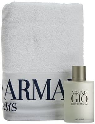 giorgio armani towel