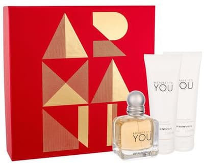 emporio armani because it's you gift set