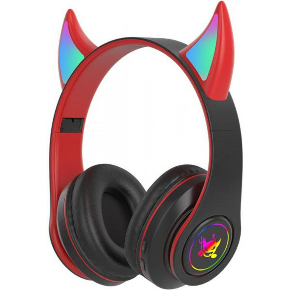 фото Навушники з мікрофоном Goodbuy Devil White