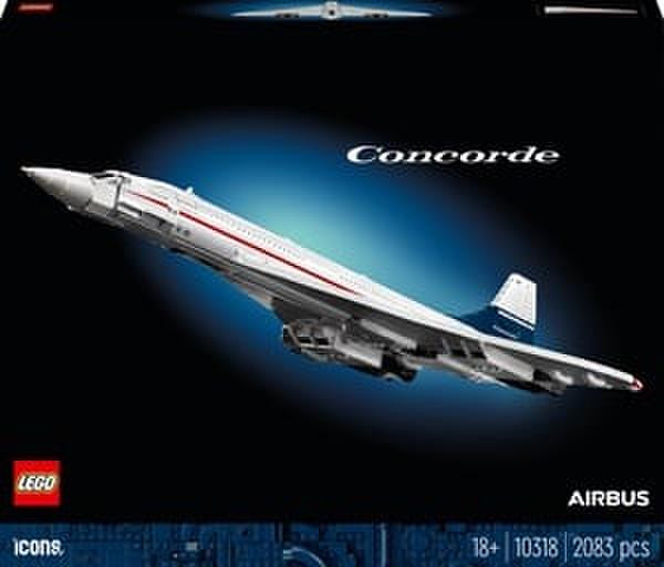 LEGOIconsViršgarsinislėktuvas„Concorde“10318