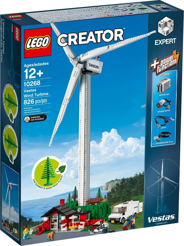 LEGO Creator Expert Vestas vėjo jėgainė 10268 | Kainos.lt