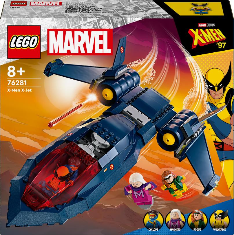 LEGO Marvel X-Men Jet 76281 kaina nuo 61.79 € | Kainos.lt