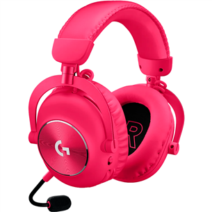 Nuo 179 €] Logitech Pro X2 Lightspeed Pink (Rožinė) | Kainos.lt