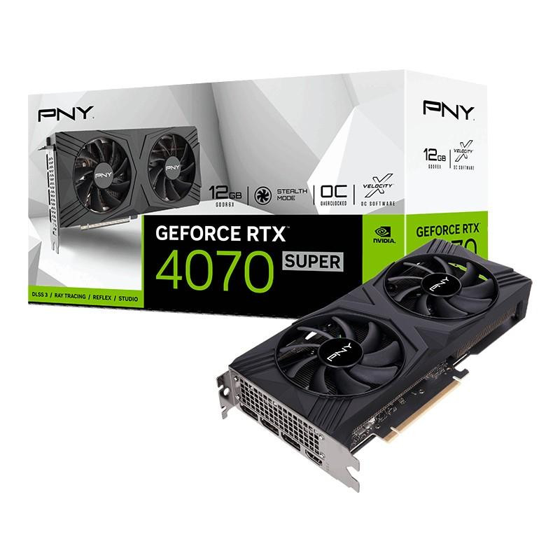 GeForce RTX 4070 SUPER 12GB VERTO DUAL FAN OC | Kainos.lt