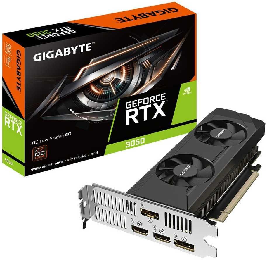 Nuo 187.79 €] Gigabyte GeForce RTX 3050 OC Low Profile 6G NVIDIA 6 