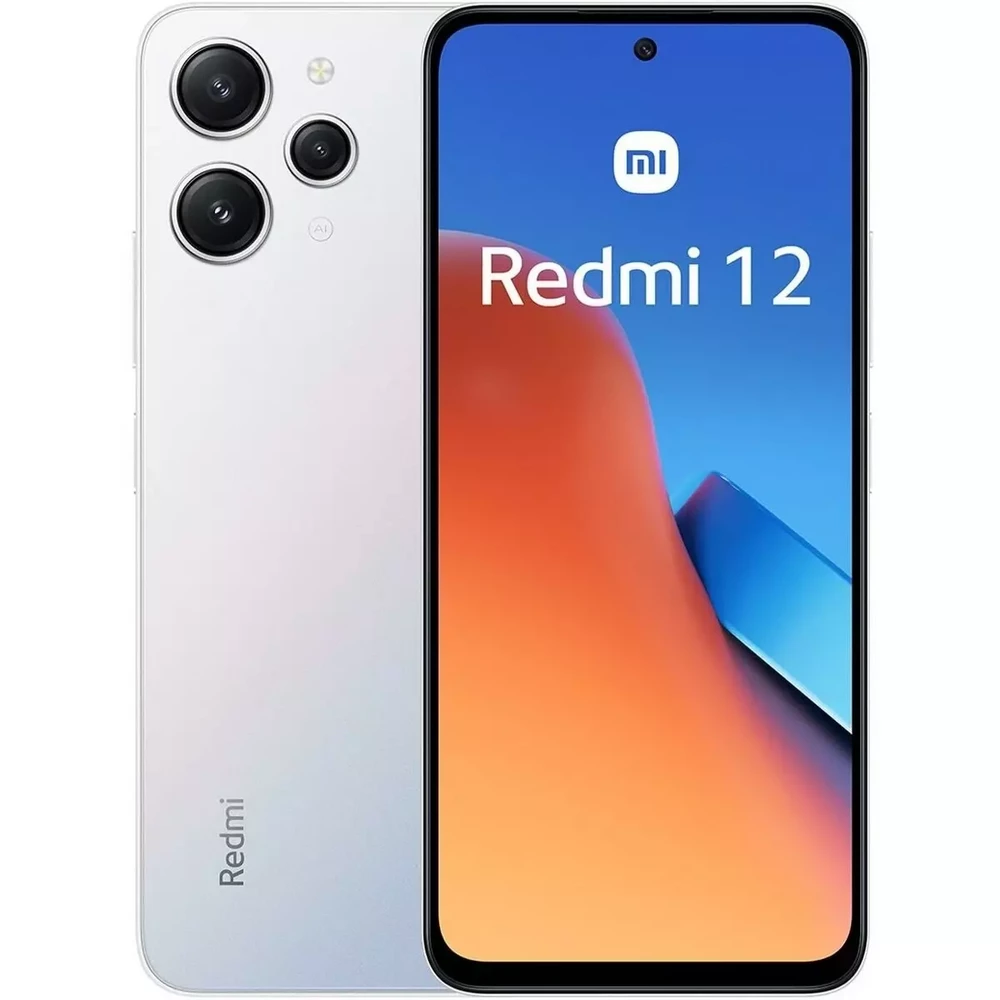Xiaomi Redmi 12 4/128GB Silver (Sidabrinis) | Kainos.lt
