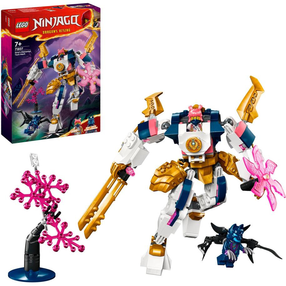 Nuo 9.49 €] LEGO Ninjago Soros stichijos mechaninis robotas 71807