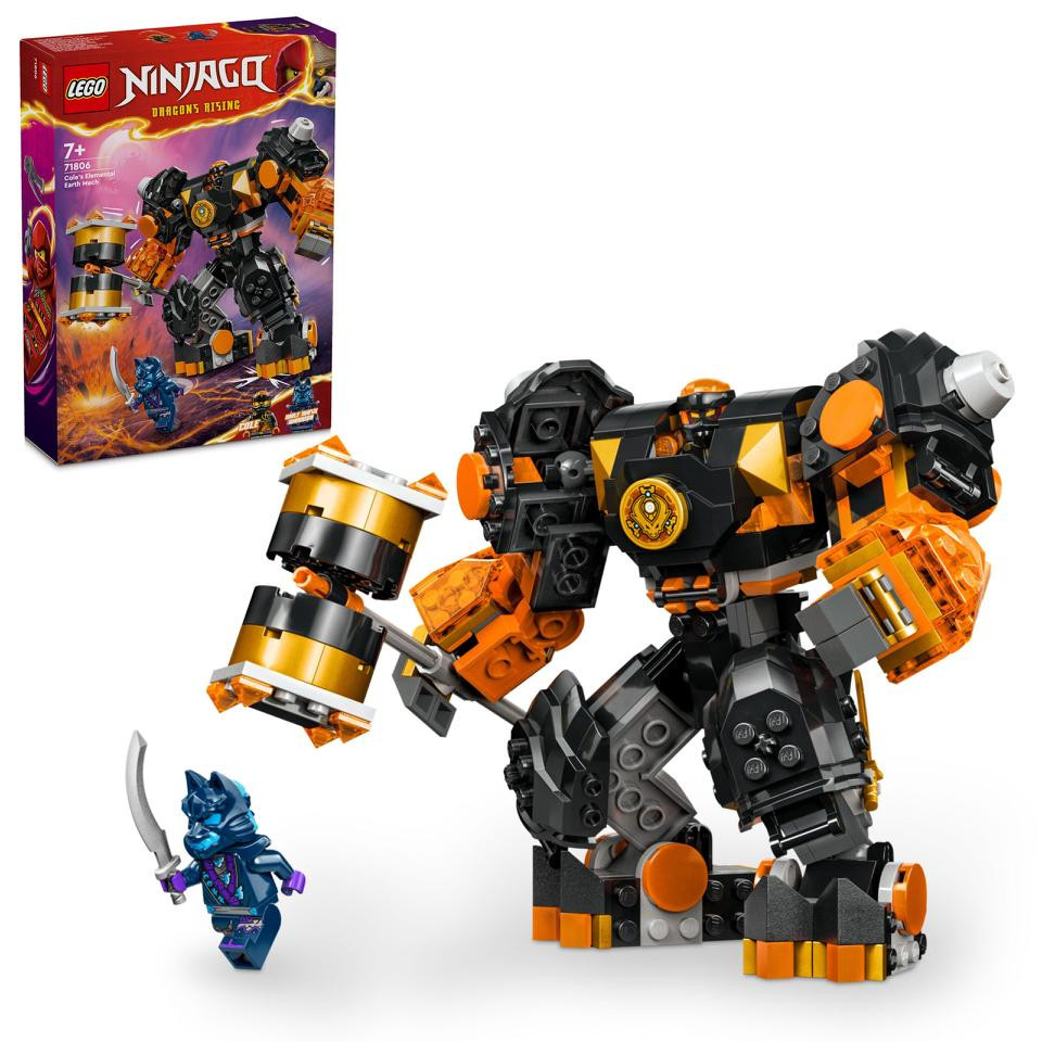 LEGO Ninjago Cole stichijos žemės robotas 71806 | Kainos.lt
