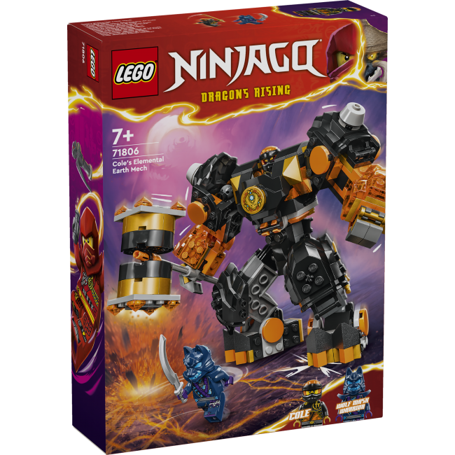 LEGO Ninjago Cole stichijos žemės robotas 71806 | Kainos.lt
