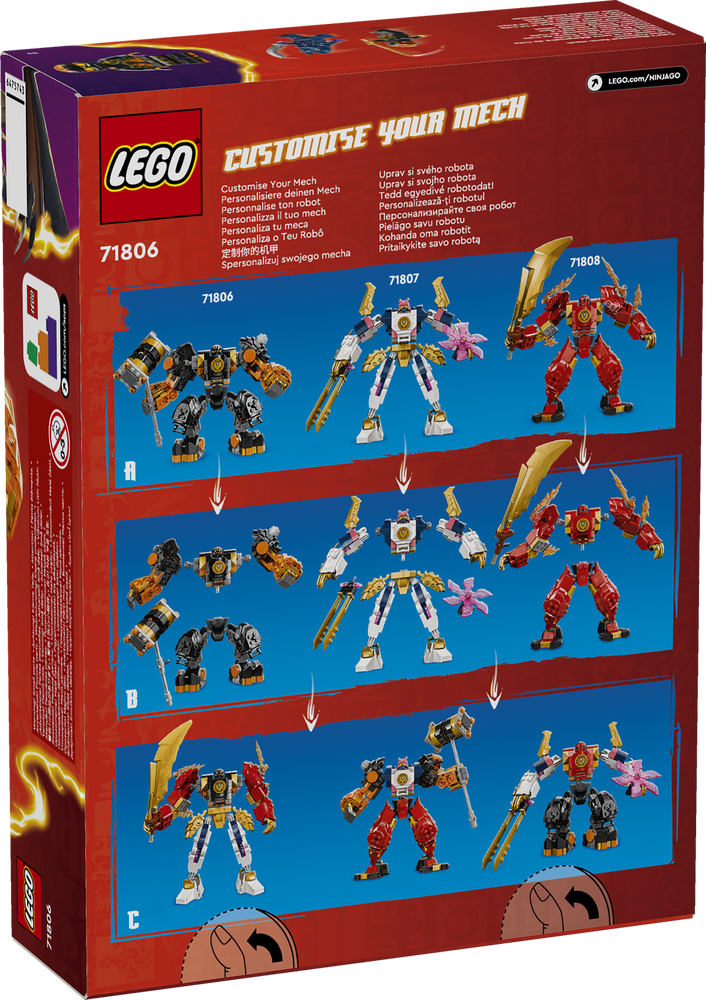 LEGO Ninjago Cole stichijos žemės robotas 71806 | Kainos.lt