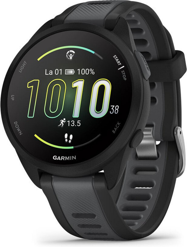 Nuo 223.9 €] Garmin Forerunner 165 Music Black/Slate Gray
