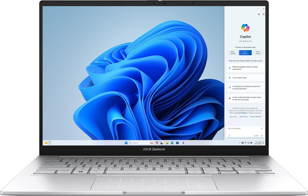 Laptop Asus Zenbook 14 OLED Core Ultra 5 125H / 16 GB / 1 TB / W11