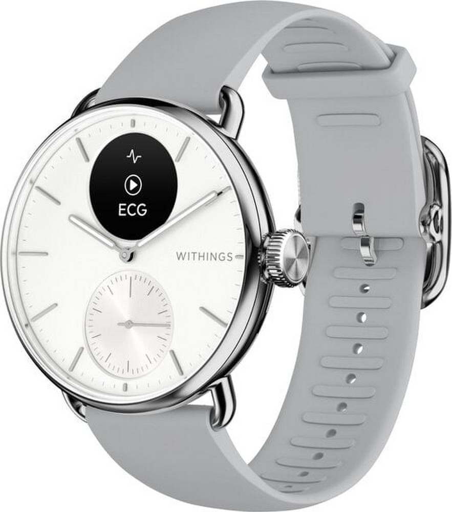 Withings Scanwatch 2, 38 mm, White kaina nuo 326.66 € | Kainos.lt