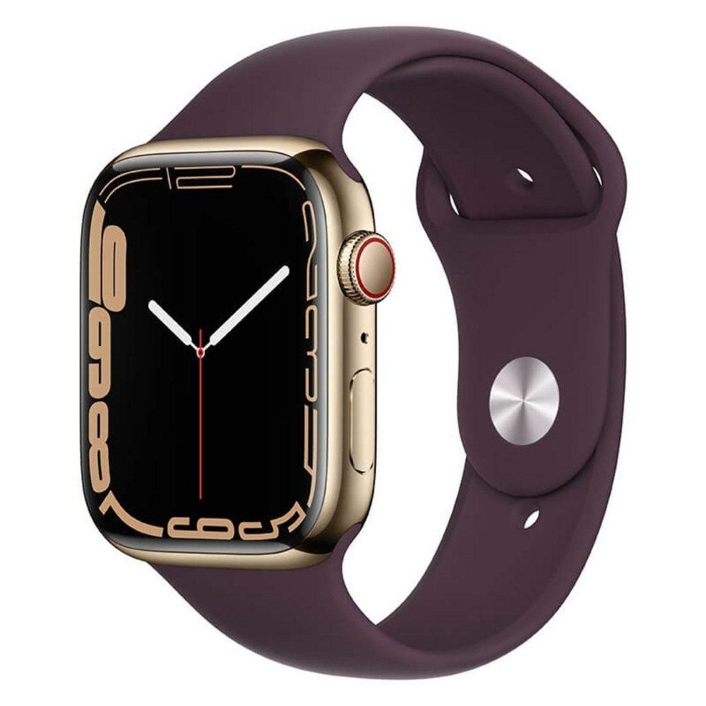Apple Watch Series 7 GPS, 45mm LTE Gold Stainless Steel Case with Apple Watch Series 7 GPS, 45mm LTE Gold Stainless Steel Case with